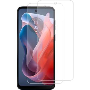 2 Pack for Motorola Moto G Play (2024) Screen Protector, Tempered-Glass, Micro-curved Edges, Case Friendly, Bubble Free, HD Clear, Easy Installation