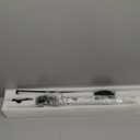 Battery Operated Modern Wall Sconces, Dimmable Wireless Wall Light Set of Two with Remote Control, 3 Color Temperatures, Rechargeable LED Wall Sconce for Bedroom, Living Room, Hallway, 23.6 Inch Black