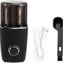 Aboiled Hands-Free Coffee Grinder - Cordless Rechargeable Coffee Mill Camping Travel