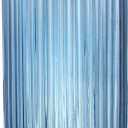 Blue Glass Vase, Glass Flower Vase, Ribbed Glass Vases, Blue Vase, Tall Cylinder Vases for Centerpieces, Living Room, Bedroom, Dining Table, Office, Wedding, Bookshelf Decoration, 10 Inches