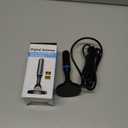 TV Antenna for Local Channels Indoor - 4K HD Digital Antenna for Smart TV Indoor, No Cable Needed - Magnetic Base, 360 Reception, 8.2Ft Cable, Long Range - Support HDTVs with Built-in Tuner