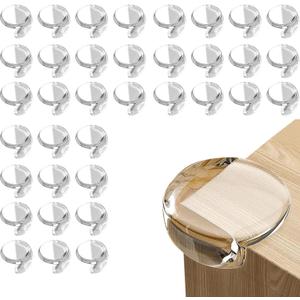 36 Pack Corner Protector Baby, Table Corner Protectors for Baby Clear Corner Protectors for Furniture Corner Guards Baby Proof Bumpers Corner Covers Baby Safety Child Proofing