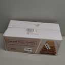 Stair Treads Non-Slip 16 Pack 8"x30" - Carpet Stair Runner for Indoor Wooden Steps with TPE Backing & Anti-Skid Surface, Reusable Adhesive Safety Rug for Kids/Elder/Pet-Friendly - Brown