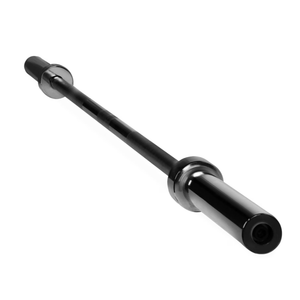 CAP Barbell 6-FT Solid Olympic Bar, Black