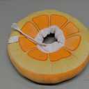 ANWA Adjustable Cat Cone Collar Soft, Cute Cat Donut Collar After Surgery, Kitten Recovery Cones to Stop Licking Medium