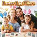 24PCS Kids Easter Basket Stuffers with Cat & Dog Jigsaw Puzzles Toys, Easter Gifts Egg Fillers Party Favors for Kids 4-8 8-12 Goodie Bag Stuffer Classroom Treasure Box Toys Prizes Bulk for Boys Girls