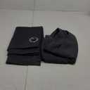 ChrisDowa Grommet Blackout Curtains for Bedroom and Living Room - 2 Panels Set Thermal Insulated Room Darkening Curtains (Dark Grey, 42 x 63 Inch)