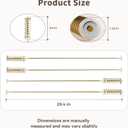 Upgrade DC97-16350U DC97-05280W DC97-16350E DC68-03172B-03 DC97-16350D Washer Suspension Rod Kit 4pcs Rods for Samsung Washing Machine, WA50R5200AW/US WA50R5400AV/US WA50R5400AW/US WA45T3200AW/A4