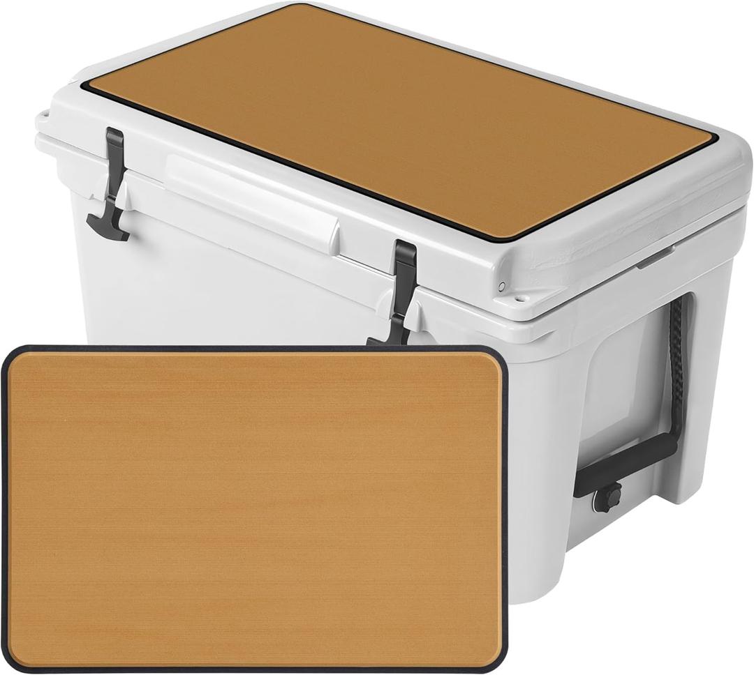 Hjdeck Cooler Pad for RTIC 20/22/32/52/65 Quart Seat Cushion Soft Self-Ahesive Cooler Pad Accessory - Dark Brown Hjdeck Cooler Pad for RTIC 20/22/32/52/65 Quart Seat Cushion Soft Self-Ahesive Cooler Pad Accessory - Dark Brown