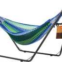 Lazy Daze Mayan Hammock with Heavy Duty Steel Stand, 
Maximum Weight Recommendation	550 pounds