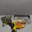 18 pcs Putty Knife Set,Drywall Knife, Espatulas Drywall Kit With Mud Pan,1 2 3 4 5 6 Spackle Knife,7 10 14 Taping Knives, External Corner Trowel & Internal Corner Trowel,5 Brushes And Gloves