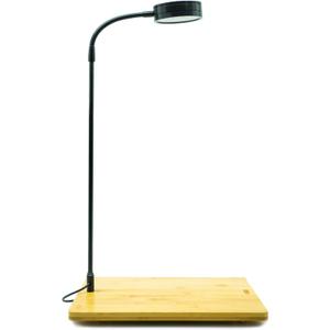 Full Spectrum LED Light with Bamboo Board, Fits Aquarium Nano Tank, Betta Fish Tank, Potted Plants, Succulents, Miniature Landscape  5W
