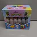 24 Colors Tie Dye Kit, Tie Dye Set for Kids, Pre-Filled Bottles, Non Toxic Permanent Fabric Dye Art Set, Easy DIY Fabric Art - Create Fun (24 Colors)