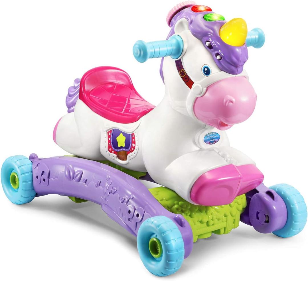 VTech Prance and Rock Learning Unicorn, Multicolor, 12 to 36 months