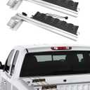 Truck Bed Fishing Rod Holder, Adjustable Aluminum Clamp on Rod Holder, Can Hold 6 Fishing Rods, Compatible with Truck Bed or Boat Pickup Truck Bed