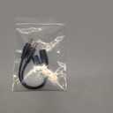 Security-01 2Pack 1 to 2 Way DC Power Splitter Cable Barrel Plug 5.5mm x 2.1mm for CCTV Cameras LED Light Strip and more