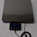 Fuzion Shipping Scale 360lb x 0.1lb, Stainless Steel Postal Scale with Timer/Hold/Tare, Digital Shipping Scale for Packages/Luggage, Battery & AC/DC Adapter