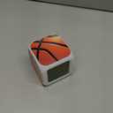 Basketball Alarm Clock for Kids Boy Girl 7 LED Color Changing Wake Up Clock Home Decor Bedroom Digital with Temperature Display (Baseball Theme)