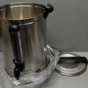 120 Cup Coffee Urn and Hot Beverage Dispenser, 18L/4.8Gal Commercial Coffee Maker Stainless Steel Large Hot Coffee Dispenser for Party Buffet Catering