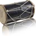 Small 10 x 6 Inch Compact Dholak Drum Set, Handmade Wood & Leather Classical Indian Hand Percussion Drums, World Musical Instruments Punjabi Tabla Dhol Dholki For Decor & Travel Gift For Music Lovers