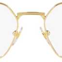 Vogue Eyewear Women's VO4244 Rectangular Prescription Eyewear Frames, Gold/ Demo Lens, 51 mm