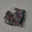 REORIA Womens Sheer Mesh Sexy Bodysuits Mock Neck Sleeveless Shirts Ruched Trendy Going Out Bodysuits Tops 2025 (Floral Black), XS