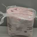 Cotton Rope Laundry Basket Hamper for Girls Kids Baby Nursery Hamper Bin Woven Storage Basket for Living Room Girls room Boho Tall Rope Baskets for Blanket Toys Large light pink (Regular)