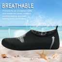 ANLUKE Water Shoes Barefoot Aqua Yoga Socks Quick-Dry Beach Swim Surf Shoes for Women Men