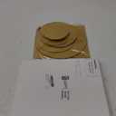 Shappy 32 Pcs Acrylic Mirror Wall Stickers Removable Round Wall Decal Circle Mirror Tiles for Home Bathroom Living Room Bedroom TV Background Decor (Gold, Medium Size)