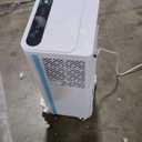 BLACK+DECKER Portable Air Conditioner, 8,500 BTU (5,100 BTU SACC) for Rooms Up To 350 Sq. Ft., Portable AC with Full Function Remote Control & Window Kit, BPACT05SM, White