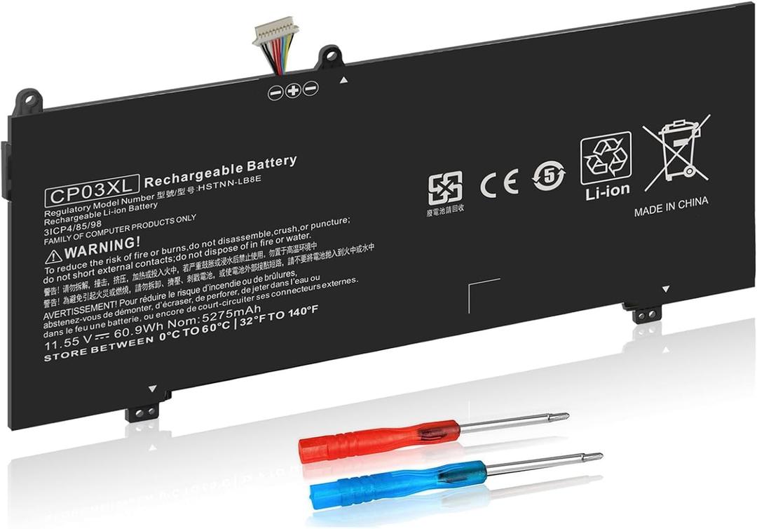 929072-855 CP03XL CPO3XL CP03060XL Laptop Battery for HP Spectre x360 13-AE 13t-ae000 13-ae000 13-ae011dx 13-ae012dx 13-ae013dx 13-ae014dx 13-AE015DX (DC11) HSTNN-LB8E 929066-421