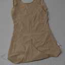 BRABIC Mesh Shapewear Bodysuit Tummy Control for Women Plus Size Faja Body Shaper Bodysuit Butt Lifter (Large, Beige)