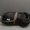 Atarashi Camping Sleeping Bag- 4 Seasons for Adults, Light, Warm, Extra-Large with Compression Sack- Great for Hiking, Backpacking & Outdoor Adventures (Dark Grey)