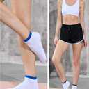 Womens Ankle Socks Athletic Running No Show Low Cut Sports Socks For Men and Women Size 5-11