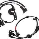 2PCS ABS Wheel Speed Sensor Harness Rear Left & Right Fit for 2015-2018 Hyundai Sonata 1.6L L4 Turbocharged, 2.0L L4 Turbocharged, 2.4L L4 59930-C1000 59910-C1000