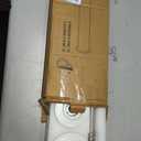 Long Handle Stretch wrap Dispenser - 48 Inch Shrink wrap Pole Heavy Duty Stretch Film Dispenser Pole Holder - Fits 12" to 24" Rolls with 2" to 3" Core -Wrapping Pole for Shrink wrap