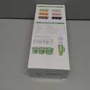 White Elephant Gifts Christmas Stocking Stuffers, Ice Cube Tray for Stanley Tumbler 20-40oz, Silicone Ice Molds for Freezer, Ice Maker for Whiskey, Coffee, BPA-free, Gift for Men(Green)