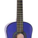Music Alley MA-52 30" Half Size Junior Guitar For Young Kids (Blue)