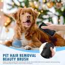 2025 New Groompro Deshedding Brush For Dogs, Cats & Horses, Pet Hair Remover Comb for Shedding, Cat and Dog Grooming Brush, Pet Hair Removal Tool for Matted, Loose Hairs