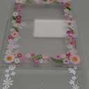 Youyole Floral Graduation Shadow Box Frame Acrylic Diploma Frame Shadow Box Fit 11 x 14'' A4 Diploma Degree Certificate Degree Display Medal Pressed Floral Grad Memory Boxes Keepsake Grad Cap and Gown