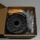 165FT String Light Hanging Kit,304 Stainless Steel Cable Kit - Heavy Duty 480LB Capacity, Adjustable Turnbuckles & Complete Accessories for Clothesline, Garden Rigging (Black)