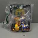 MGparty Halloween Screaming Animated Decorations Halloween Decor Prop with Motion Sensor Scary Skull Cage Prisoner Spooky Hanging Ghost Light Up Eyes