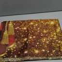 Las Vegas Gold Glitter Bokeh Photography Backdrops 7x5ft Polyester Casino Night Poker Dice Red Curtains Photo Background Birthday Party Prom Banner Studio Shoot Booth Props Dessert Cake Table Decor