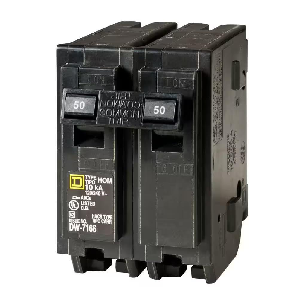 BKR SQ. D HOM 2P 50A 2 inch (C) BKR SQ. D HOM 2P 50A 2 inch (C)
