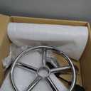 Rolling Stool Low Height Roller Stool Height Adjustable, Shop Stools Low Rolling Chair with Back, Garage Seat Stools Short Work Chair (Style 4)