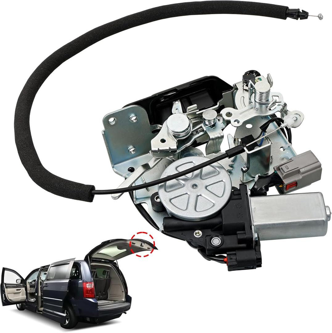 Rear Tailgate Trunk Lock Actuator Compatible with 2008-2020 Dodge Grand Caravan, 2008-2016 Chrysler Town & Country,2012-2015 Ram C/V, 2008-2010 Jeep Commander, Replaces#DLA1394 4589581