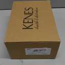 KENES Brushed Nickel Widespread Bathroom Faucet 2 Handle Bathroom Sink Faucet 3 Hole, 8-Inch 3 Pieces Vanity Faucet with Pop Up Drain & Supply Lines, KE-9050-P