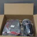 Electric Cheese Grater, Salad Maker with 5 Replaceable Multi-use Blades, 250W Electric Cheese Shredder, One-Touch Kitchen Slicer Salad Machine for Vegetables, Fruits, Cheeses, Nuts (Space silver)