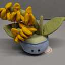 Apricot Lamb Potted Butterfly Orchid Plush Stuffed Flowers for Kids, Soft Cute Plushies Toys for Baby Girl and Boy, Fluffy Potted Butterfly Orchid Yellow