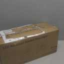 POPANU Canless Recessed Gimbal Downlight Rotatable-Spotlight 5 CCT 3 Inch Eyeball Ceiling Pot light, Dimmable Recessed Lights Fixture with Junction Box, 8W CCT Adjustable, Black Round Trim, 6 Pack